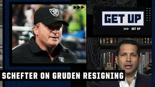 Adam Schefter explains the details that led to Jon Gruden resigning | Get Up