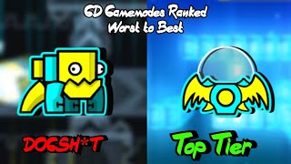 Geometry Dash Gamemodes Ranked Worst - Best | Mdog5