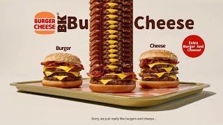 BK Stackers Ad but They Love Burgers and Cheese...