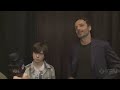 the walking dead andrew lincoln and chandler riggs interview nycc 2012