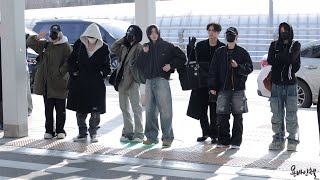 엔하이픈(ENHYPEN) | 인천국제공항 출국 직캠(fancam) | 241227