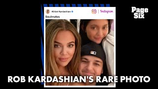 Khloé Kardashian shares rare photo of Rob Kardashian | Page Six Celebrity News