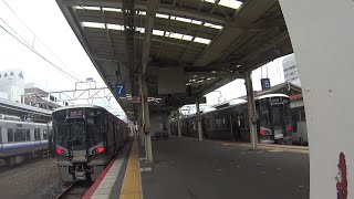 車いす道中記和歌山編 和歌山駅乗り換え 新宮駅行くろしお5号(6055M)→JR和歌山線王寺駅行普通列車(444M) 和歌山県和歌山市編