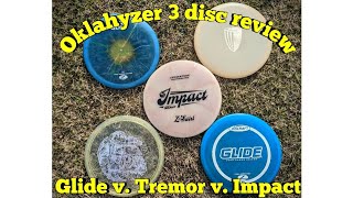 Discraft Glide v. Impact v. DGA Tremor (some of the best discs to improve your form)