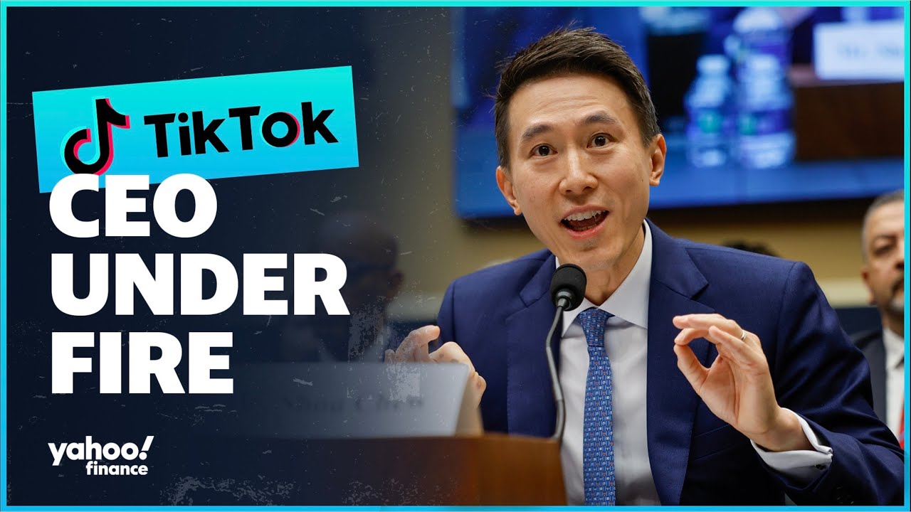 Watch Lawmakers Grill TikTok CEO Shou Chew - YouTube