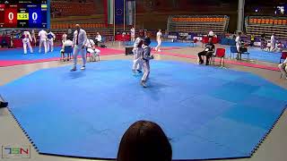 33kg CADETS FEMALE KEBETS Y UKR VS Sudenaz KAYA TUR