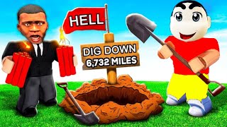 I TRIED WORLD'S BIGGEST TNT BOMB to DIG TO HELL in ROBLOX