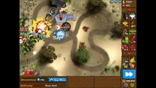 Bloons Monkey City MvM High Desert Terrain Lv34 DDT VeryHard NLL