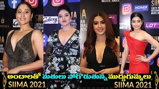 Tollywood Heroines Super H0T Looks at Siima Awards 2021 | Rejina | Rashmika Mandana | Fata Fut Tv