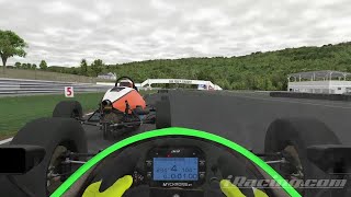 iRacing Lime Rock Park - Grand Prix Formula Vee (Dry) Track Guide (Hotlap + Telemetry)