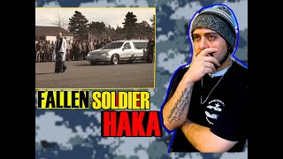 U.S. Soldier Reaction : THE SADNESS IS REAL!  2nd 1st Farewell Their Fallen Comrades With Huge Haka