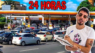 Contei Quantos Carros abastecem em 24H no Posto de Gasolina