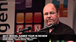 2011: Social Games Year in Review Steve MERETZKY, David ROHRL