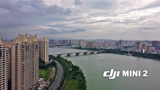 DJI Mini 2 first flight in Huizhou Dongjiang Park