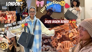 Gave mumma her 1st luxury bag😍✨❤️2025 vision board🌷✨London\\ Paris? ||Yashasvi Rajpoot||