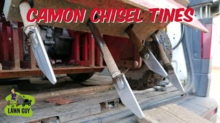 CAMON CHISEL TINES #camon #lawncare #tracmaster #thelawnguy