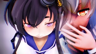 【MMD艦これ】アンノウン・マザーグース【時津風】【天津風】【艦これ】【1080p60fps】