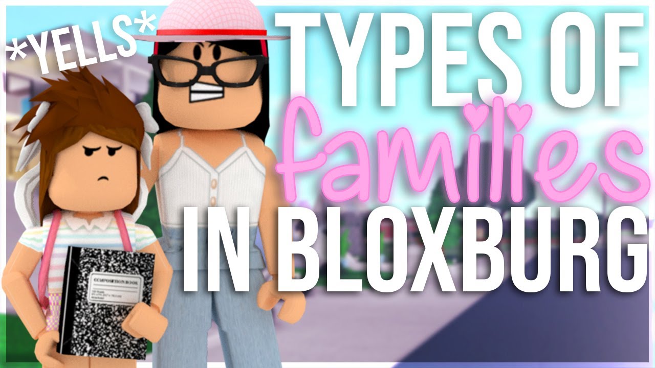 TYPES OF BLOXBURG FAMILIES || ROLEPLAY - YouTube