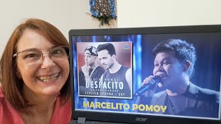 MARCELITO POMOY sings DESPACITO | Julie Reacts