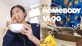 A day in my life VLOG • homebody weekend, kdrama, baking, life updates