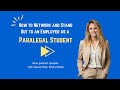 How to Network and Stand Out to an Employer as a Paralegal Student