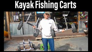 Kayak CARTS (MUST HAVE Kayak Fishing Accessory)