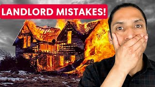 10 Mistakes Landlords Must Avoid