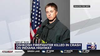 Oshkosh firefighter killed in car crash during work trip