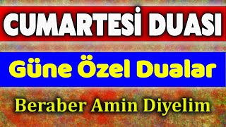 CUMARTESİ GÜNÜ DUASI DİNLE Dualar Hazinesi