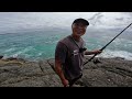 exploring new ledges and beaches expedition 1 shore jigging u0026 bait fishing nsw australia