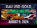 Latest XAUUSD (GOLD) Forecast and Technical Analysis for August 9, 2024