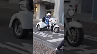 栃木県警アベンジャーズ、ハーレートライク白バイ、ハーレー白バイ、レクサスパトカー、GTR R35パトカー🚨、交通安全出発式に向けて待機中！👮