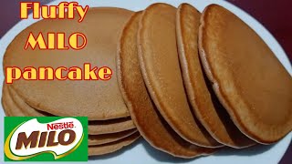 SIMPLE MILO PANCAKE | HOW TO MAKE MILO PANCAKE