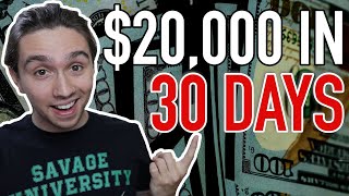 Amazon Seller Makes $20,000 in 30 Days! How They Did it Will SHOCK You...