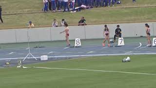 第96回　関西学生陸上競技対校選手権大会　女子200ｍ準決勝1組