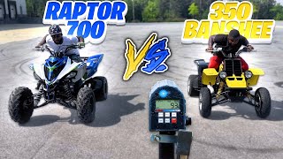 The $2,000 BARN FIND YAMAHA BANSHEE VS. RAPTOR 700! **Restoration**