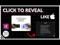 Click to Reveal Content Like Apple - Elementor, CSS, JS Tutorial [Full Process]