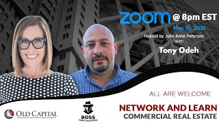 ZOOM @8pm EST May 11, 2021 Tony Odeh