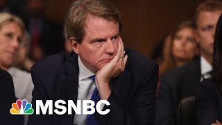Potential Trump Indictment Moves Closer With McGahn's Testimony