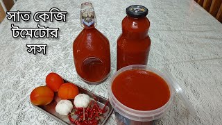 পাকা টমেটোর স্পাইসি সস রেসিপি(paka tomator spicy sauce recipe)