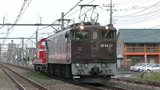 ［大宮公開返却］EF64-37号機+DD51-842号機