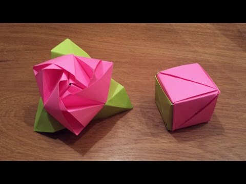 How To Make an Origami Magic Rose Cube (Valerie Vann) How To Make an Origami Magic Rose Cube (Valerie Vann)