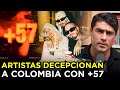 La polémica +57 de los reguetoneros colombianos...