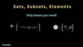 Elements, Sets, and Subsets | Definitions, Examples, and Proper Subsets - Probability, Math 12