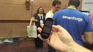 Sevenhugs Smart Remote Prototype Demo at CES