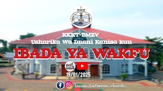 LIVE | IBADA YA KUMWEKA WAKFU ASKOFU MTEULE MA MSAIDIZI WA ASKOFU MTEULE | TAREHE 19-01-2024