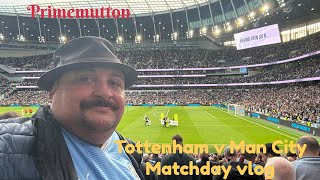 Tottenham 0-2 Man City Premier League Matchday Vlog, 1 game away from 4 titles i