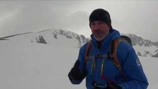 Winter navigation - verifying your position using gps