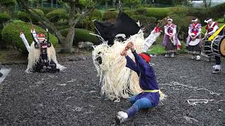 六神石神社例大祭(青笹しし踊り) 2/2 2022/09/23, 岩手県遠野市