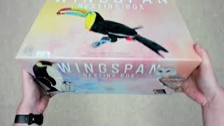 Unboxing \u0026 Storage - Wingspan Nesting Box